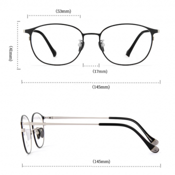 Gọng nhựa kim loại mã 9729